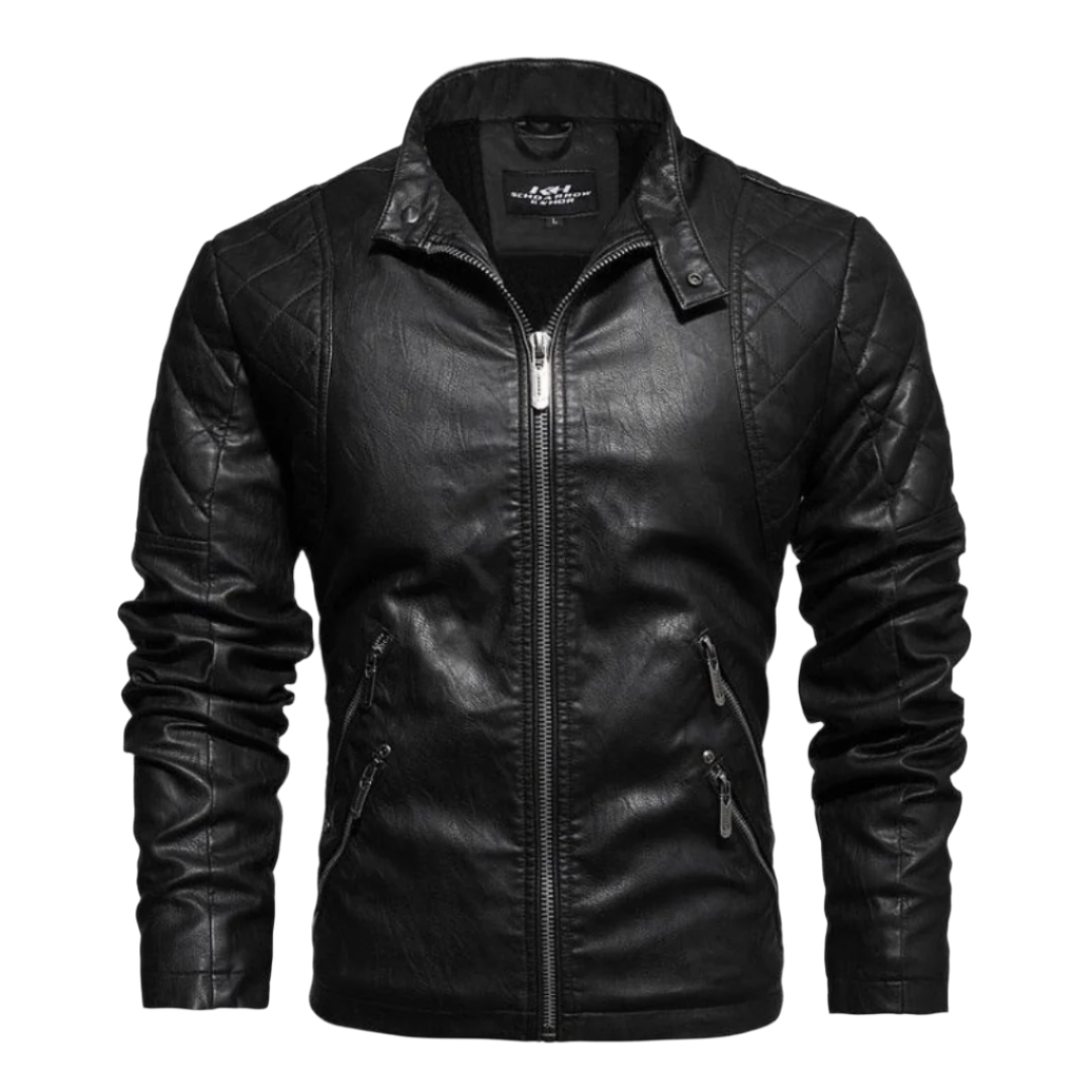 Graffiti Leather Jacket
