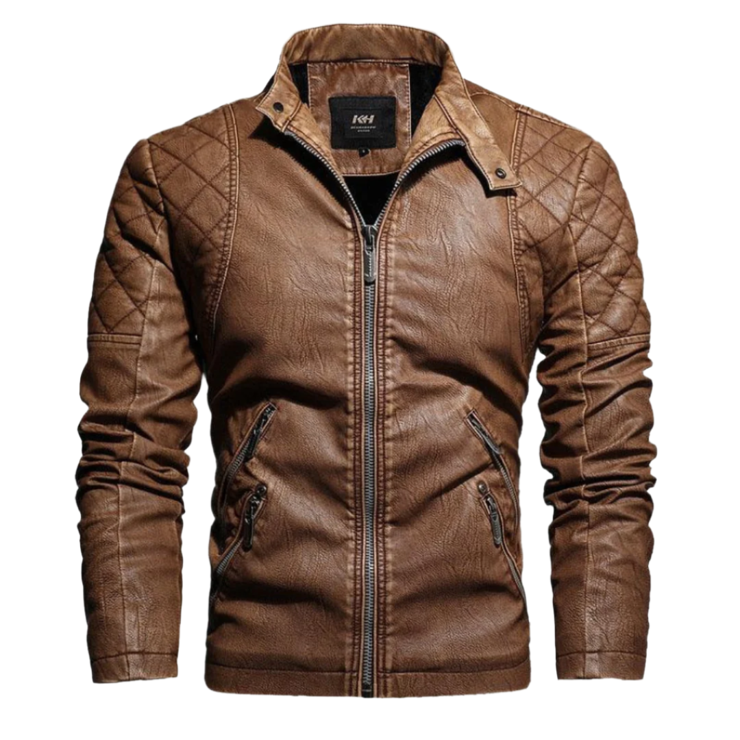 Graffiti Leather Jacket