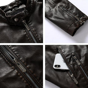 Graffiti Leather Jacket