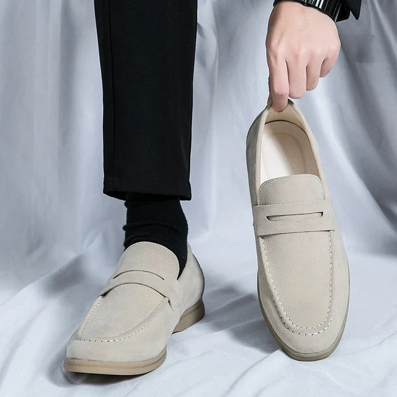 Verona Suede Casual Comfort Loafers Riviera