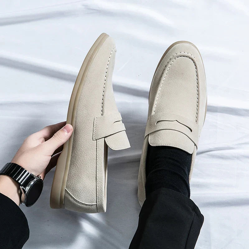 Verona Suede Casual Comfort Loafers Riviera