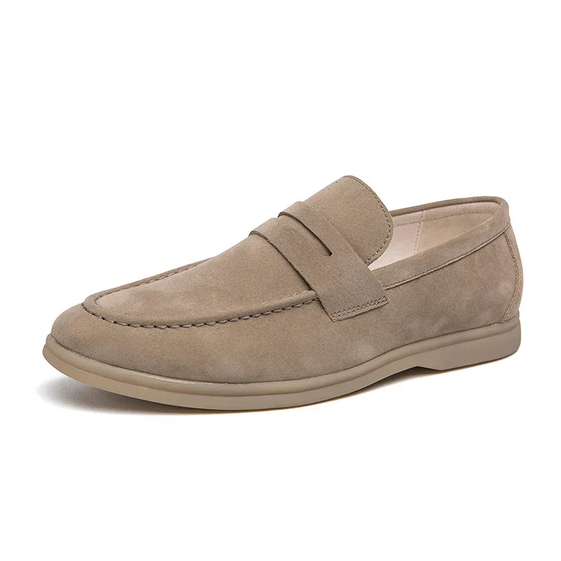 Verona Suede Casual Comfort Loafers Riviera