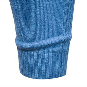 Slim Fit Winter Plain Crew Neck Jumper